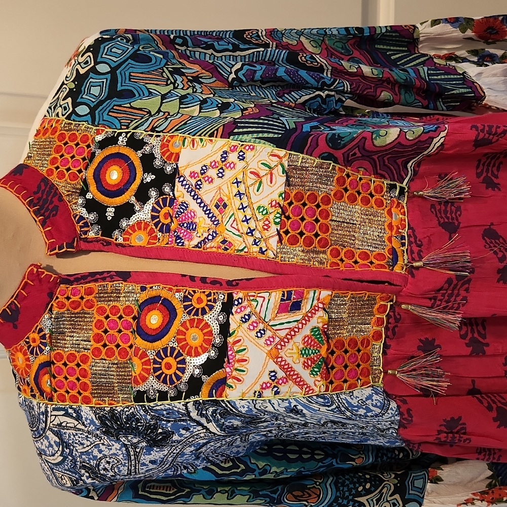 Nwot Anandas Boho Tunic L/Xl - image 2